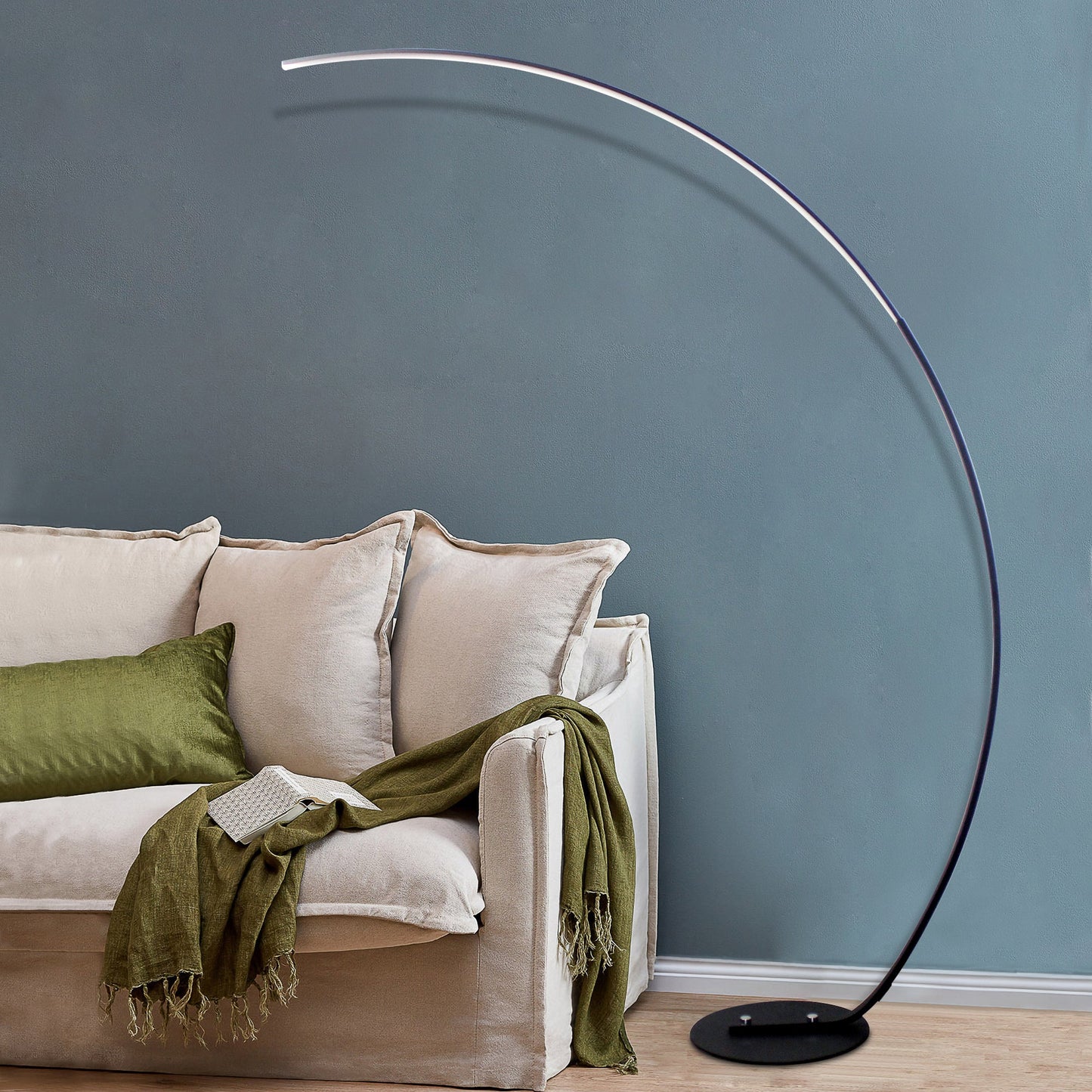 RGBW Curved Floor Lamp-4