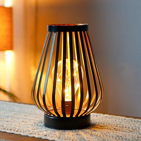 8.7"H Battery Powered Outdoor Table Lamp