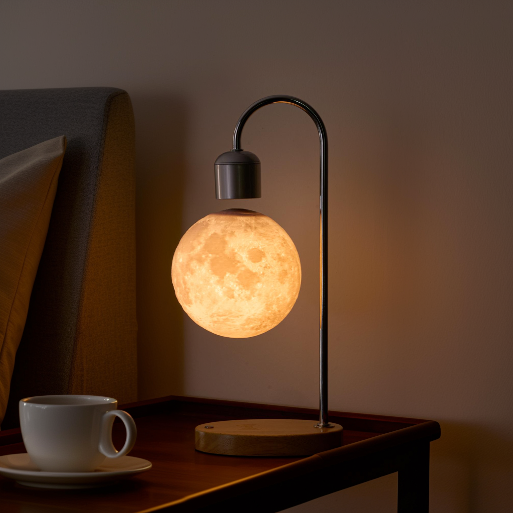 Levitation Moon Lamp-0